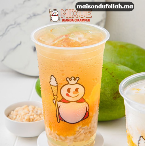 Segarnya Mango Oats Mixue, Perpaduan Buah dan Susu yang Nagih